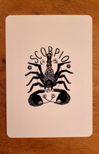 Load image into Gallery viewer, Scorpio Postcard: Zodiac Collection