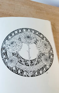 Nouveau wreath (A4 Print)