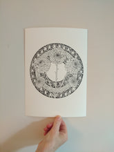 Load image into Gallery viewer, Nouveau wreath (A4 Print)